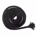 10mm flat cotton rope clothing accessories woven cotton macrame polyester cord